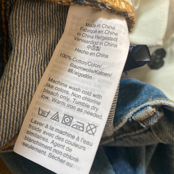 MADEWELL X ISKO Patchwork Rigid Flare Jeans, size 32 - Picture 5 of 12